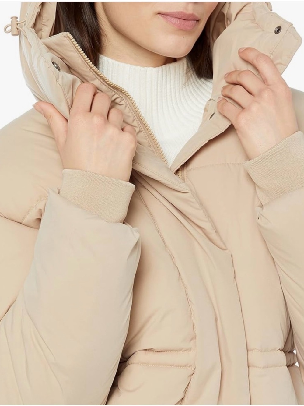 Amazon Essentials Women's Short Waisted Puffer Jacket
